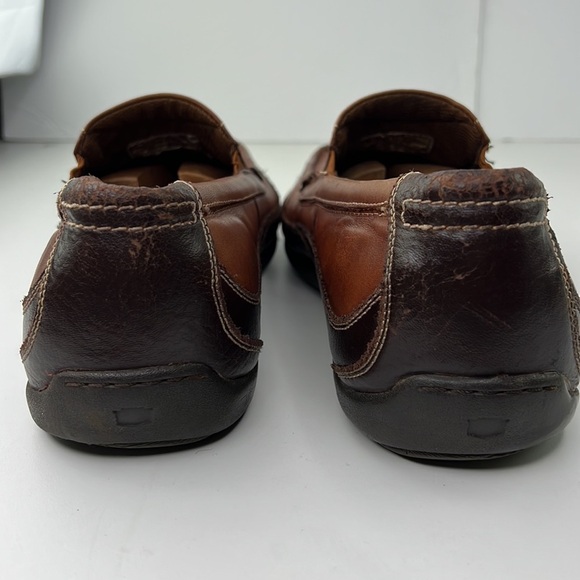 Florsheim Men's tan leather venetian loafer size 12 - Picture 5 of 10